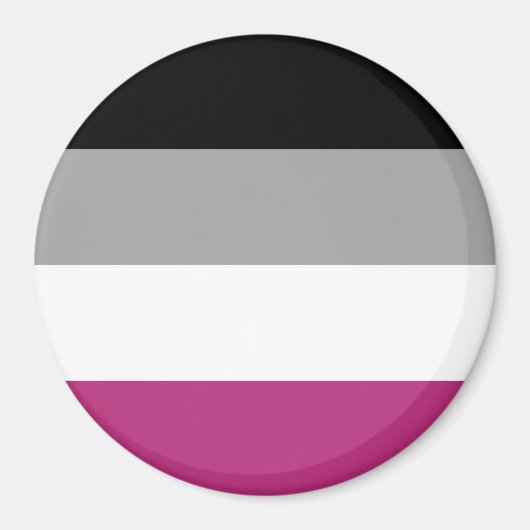 Gynefilie Pride Vlag Magneet (Voorkant)
