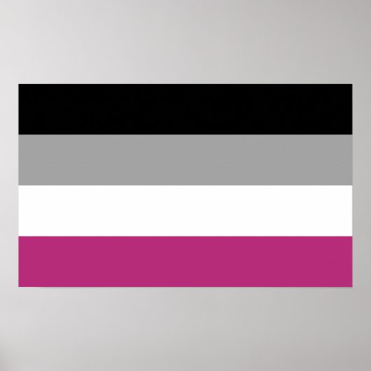 Gynefilie Pride Vlag Poster (Voorkant)