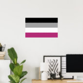 Gynefilie Pride Vlag Poster (Thuiskantoor)