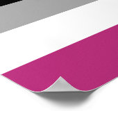 Gynefilie Pride Vlag Poster (Hoek)