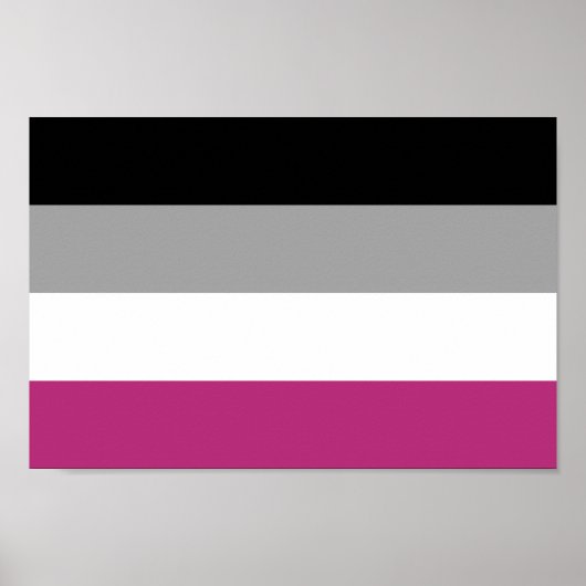 Gynefilie Pride Vlag Poster (Voorkant)