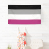 Gynefilie Pride Vlag Spandoek (Insitu)