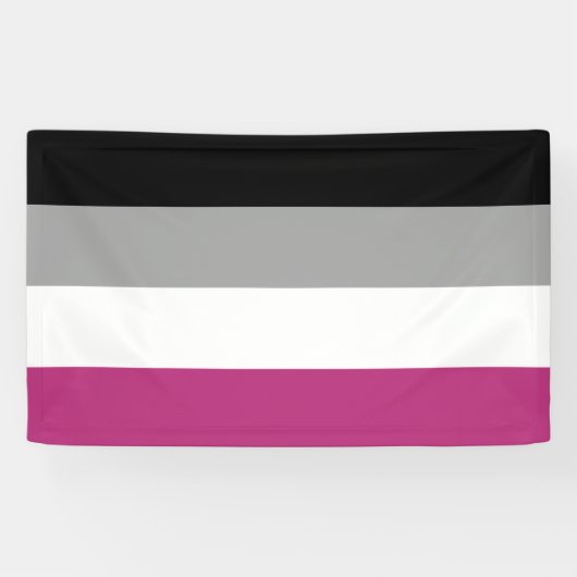 Gynefilie Pride Vlag Spandoek (Horizontaal)