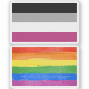 Gynefilie Pride Vlag Sticker
