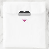 Gynefilie Pridevlag Hart Sticker (Tas)