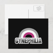 Gynefilie trots briefkaart (Voorkant / Achterkant)