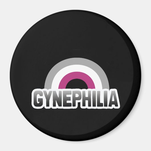 Gynefilie trots magneet (Voorkant)