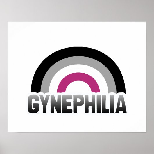 Gynefilie trots poster (Voorkant)