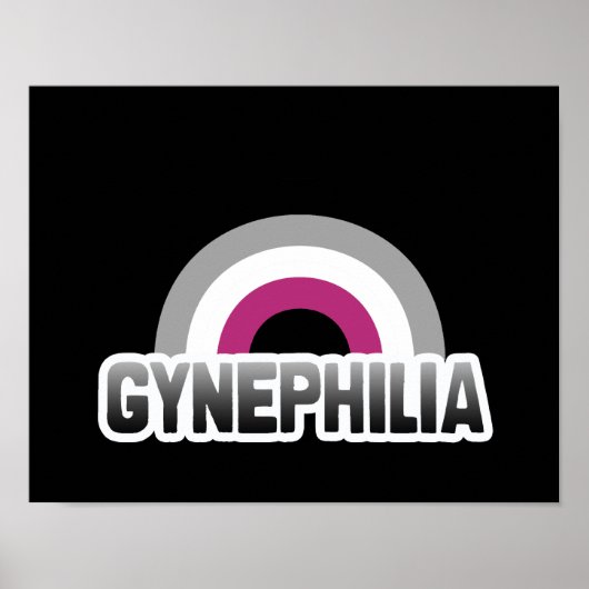 Gynefilie trots poster (Voorkant)