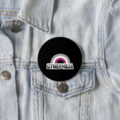 Gynefilie trots ronde button 7,6 cm (In situ)