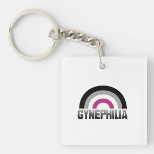 Gynefilie trots sleutelhanger