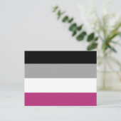 Gynephilia Pride Flag Briefkaart (Staand voorkant)