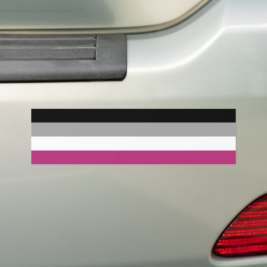 Gynephilia Pride Flag Bumpersticker (Op auto)