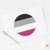 Gynephilia Pride Flag Ronde Sticker (Envelop)