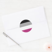 Gynephilia Pride Flag Ronde Sticker (Envelop)