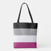 Gynephilia Pride Flag Tote Bag (Achterkant)