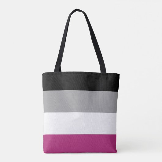 Gynephilia Pride Flag Tote Bag (Achterkant)