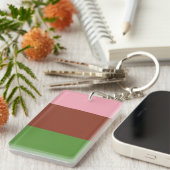 Gynesexual Pride Flag Sleutelhanger (Voorkant Rechts)