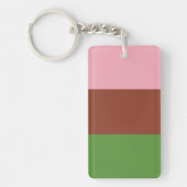 Gynesexual Pride Flag Sleutelhanger (Voorkant)