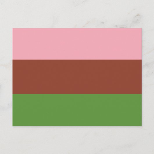 Gynoseksuele Pride-vlag Briefkaart (Voorkant)