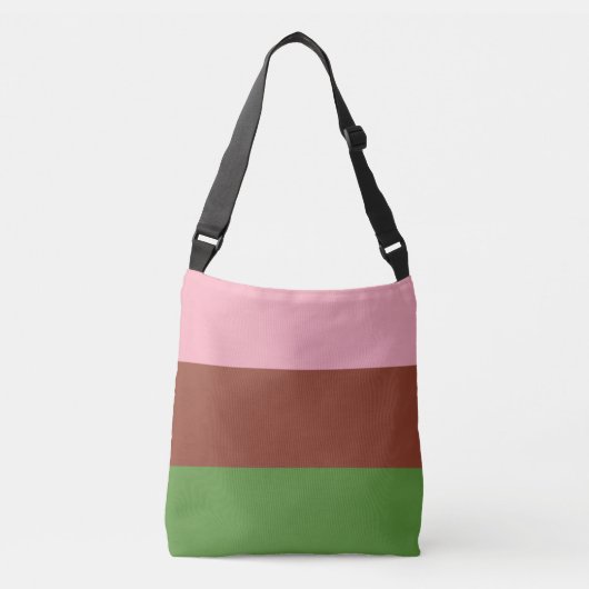 Gynoseksuele Pride-vlag Crossbody Tas (Voorkant)