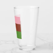 Gynoseksuele Pride Vlag Glas (Links)