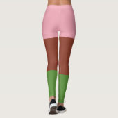 Gynoseksuele Pride Vlag Leggings (Achterkant)