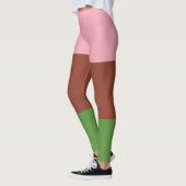 Gynoseksuele Pride Vlag Leggings (Links)
