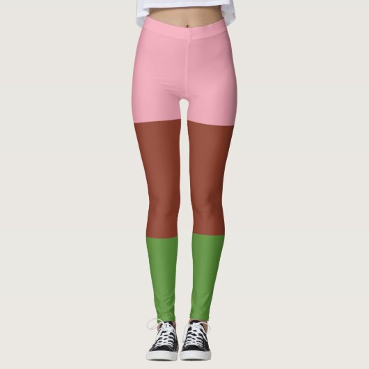 Gynoseksuele Pride Vlag Leggings (Voorkant)