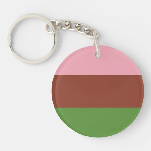 Gynoseksuele Pride-vlag Sleutelhanger (Voorkant)