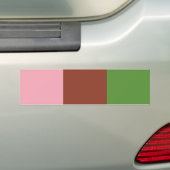 Gynoseksuele trots bumpersticker (Op auto)