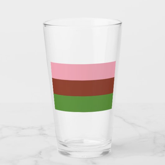 Gynoseksuele trots glas (Voorkant)
