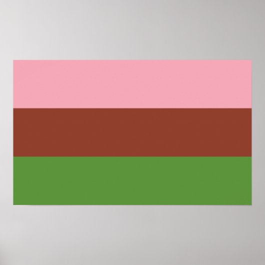 Gynoseksuele trots poster (Voorkant)