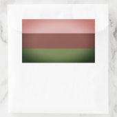Gynoseksuele trots rechthoekige sticker (Tas)