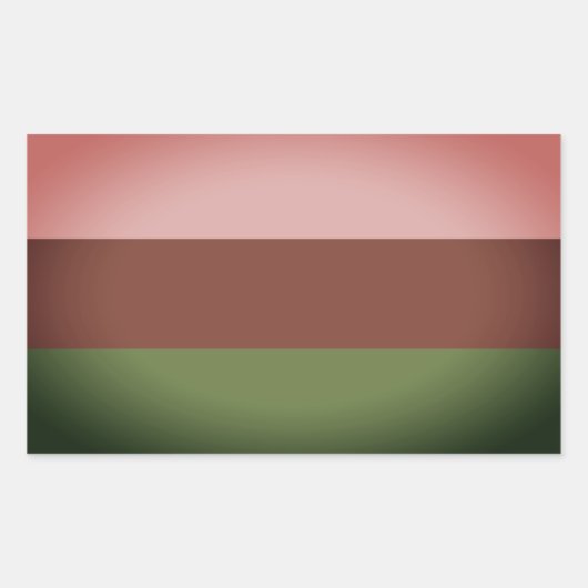 Gynoseksuele trots rechthoekige sticker (Voorkant)