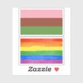 Gynoseksuele trots sticker (Vel)