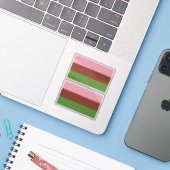Gynoseksuele trots sticker (Laptop met iPhone)