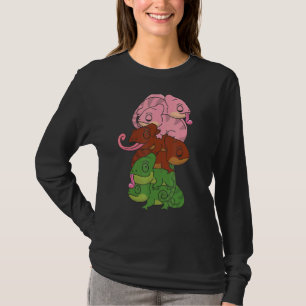 Gynoseksuele Vlag Gendertrots LGBTQ Kameleon T-shirt