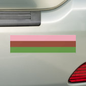 Gynosexuele Pride Bumpersticker (Op auto)