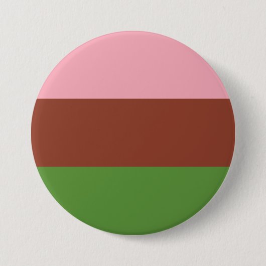 Gynosexuele Pride Flag Ronde Button 7,6 Cm (Voorkant)