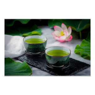 Gyokuro - Groene Thee - ZEN BOEDDHISME Perfect Poster