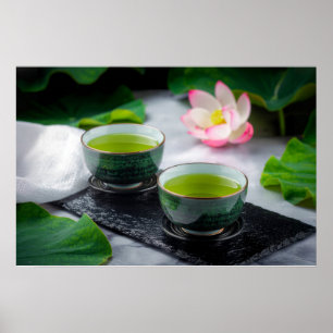 Gyokuro - Groene Thee - ZEN BUDDHISME Poster