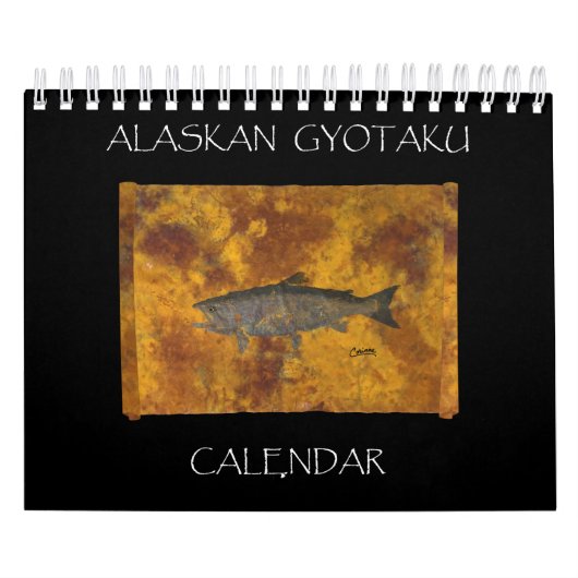 Gyotaku - Kleine agenda Kalender (Hoes)