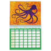 Gyotaku Octopus - Middelgrote agenda Kalender (Mar 2027)