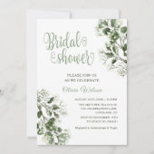 Gypsophila-eucalyptus-Vrijgezellenfeest bij ademha Kaart (Voorkant)