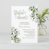 Gypsophila-eucalyptus-Vrijgezellenfeest bij ademha Kaart (Staand voorkant)