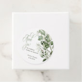 Gypsophila & Eucalyptus Vrijgezellenfeest Dank u Bedankjes Labels (In situ)