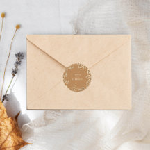 Gypsophila Goldenrod Wedding Classic Round