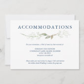 Gypsophila Wreath Wedding Enclosure Kaart (Voorkant)