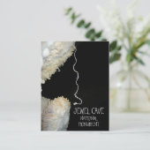 Gypsum Bloem Tendril Jewel Cave National Monument Briefkaart (Staand voorkant)